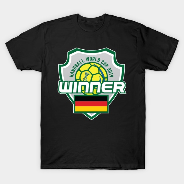 Handball Wm 2019 Germany T-Shirt by Chaoscreator